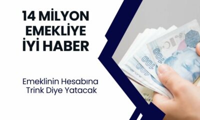 14 Milyon Emekliye Açıklama Geldi! O Banka Karşılıksız 14.000 TL'yi Trink Diye Veriyor