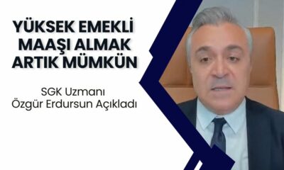 Yüksek Emekli Maaşı Almak Artık Mümkün! Sosyal Güvenlik Uzmanı Özgür Erdursun Açıkladı: İşte Milyonların Beklediği Formül!