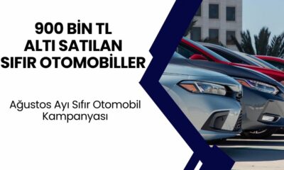 Ağustos Ayı Fiyat Listesi Değişti! işte 900 Bin TL'nin Altında Satışa Çıkan Otomobillerin Listesi