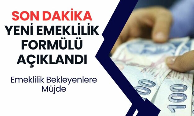 Yeni Erken Emeklilik Formülü Belli Oldu! Bunu Herkesin Öğrenmesi Gerek