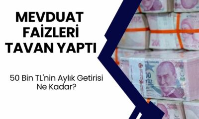 Mevduat Faizlerinde Yer Yerinden Oynuyor! 50 Bin TL'nin Getirisi 12.684 TL Oldu!