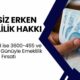 EYT’siz Erken Emeklilik Hakkı! SGK girişiniz 1999-2008 ise 3600-455 ve 5400 Prim Günüyle Emeklilik Fırsatı! Bu Şartları Sağlayın Emekliliğin Tadını Çıkarın…