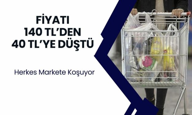 Markette 140 TL'den Satılan Ürün 40 TL'ye Düştü! Herkes O Markete Koşuyor