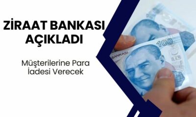 Ziraat Bankası Müşterilerine Açıklama! Para İadesi Yapılacak