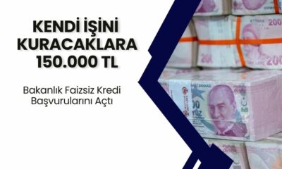 Kendi İşini Kur Faizsiz 150.000 TL Kredi Al! Başvuru Şartları Belli Oldu