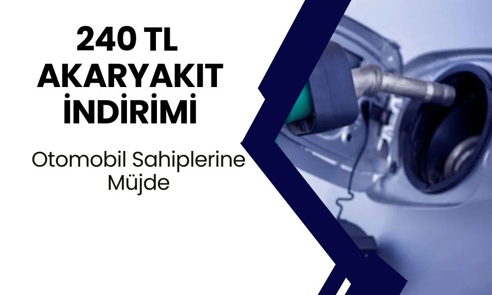 Ziraat Bankası’ndan Otomobil Sahiplerine 240 TL Akaryakıt İndirimi!