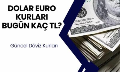 Dolar ve Euro Kuru Bugün Ne Kadar? Güncel Döviz Fiyatları Burada