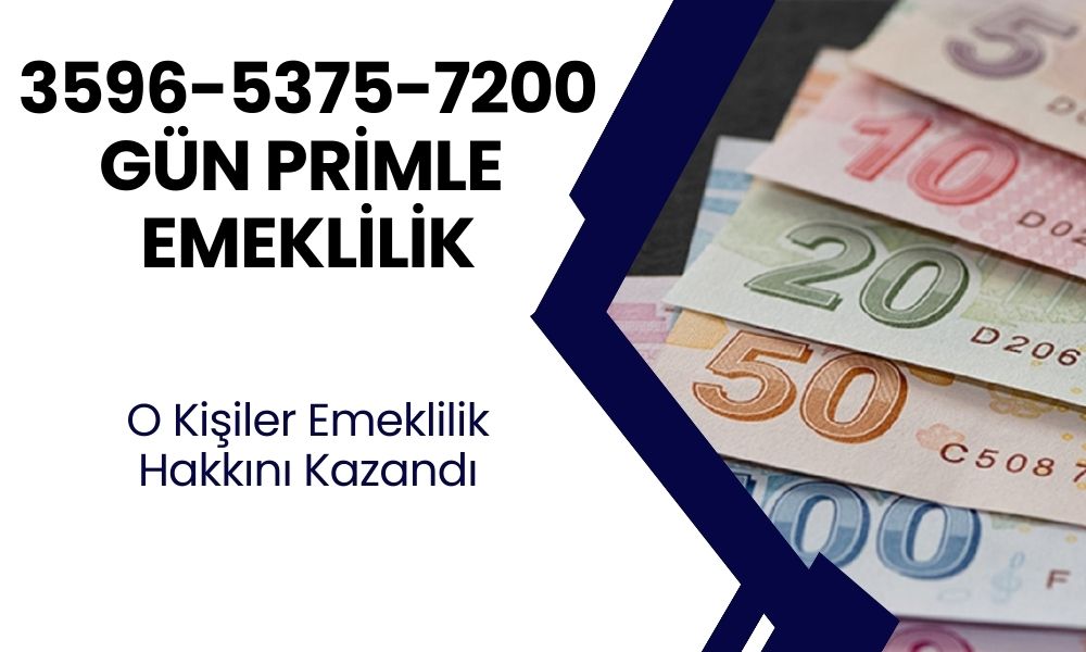 SSK SGK Bağkur 1992 1996 1999 2002 2008 2015 Sigorta Girişliler Dikkat! 3596-5375-7200 Gün Primle Emekli Olunur Mu?