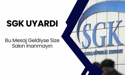 SGK Tüm Herkesi Uyardı: İBAN Mesajına Dikkat