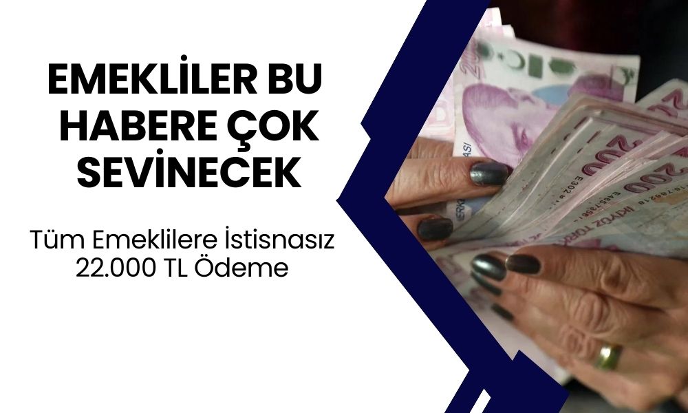 Devletten Emeklilere BALLI KATMERLİ Destek! Başvuran Emekliye 22.000 TL Ödeme Veriliyor