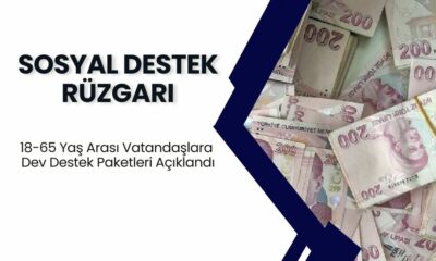 Sosyal Destek Rüzgarı! 18-65 Yaş Arası Vatandaşlara Dev Destek Paketleri Açıklandı! Hemen Başvurun, Kaçırmayın!