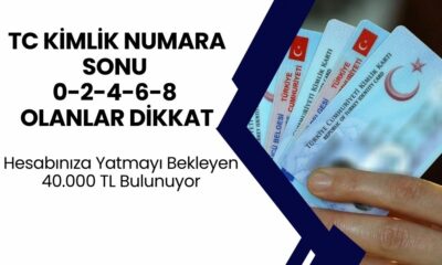 Hesabınıza Yatmayı Bekleyen 40.000 TL Ödemeniz Var! TC Kimlik Numarasının Sonu 0-2-4 Olanlar Bugün, 6-8 Olanlar Yarın Alabilir