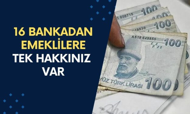 16 Bankadan Emekliler İçin Karar! Başvurmayan Emekli Son Şansını Kaybedecek