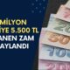 Resmi Olarak AÇIKLANDI! Emeklilere Seyyanane 5500 TL Zam Geleceği Netleşti!