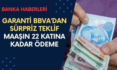 Garanti BBVA’dan Sürpriz Teklif: Maaşın 22 Katına Kadar Nakit Para, Üstelik Gelir Belgesi, Şube ve Kefil İstemiyor!