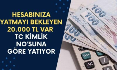 Hesabınıza Yatmayı Bekleyen 20.000 TL Ödeme Bulunuyor! TC Kimlik Numara Sonu 0-2-4 Olan Bugün 6-8 Olan Yarın Alacak