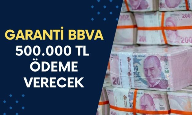 Garanti Bankası çok borcu biriken vatandaşlara, 500.000 TL’ye kadar nakit kredi verecek