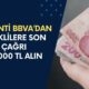 Garanti BBVA'dan Emeklilere SON ÇAĞRI! 3 Yıl Kalma Sözü Verene 30.000 TL Ödeme Anında