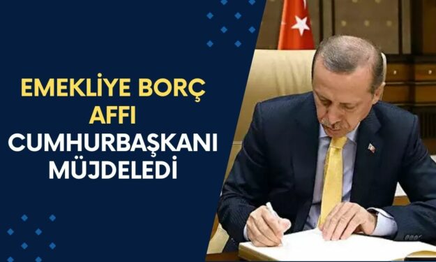 Emeklilere Müjde! Borç Affı Geliyor: Cumhurbaşkanı İmzaladı, Milyonlarca Emeklinin Yüzü Gülecek!