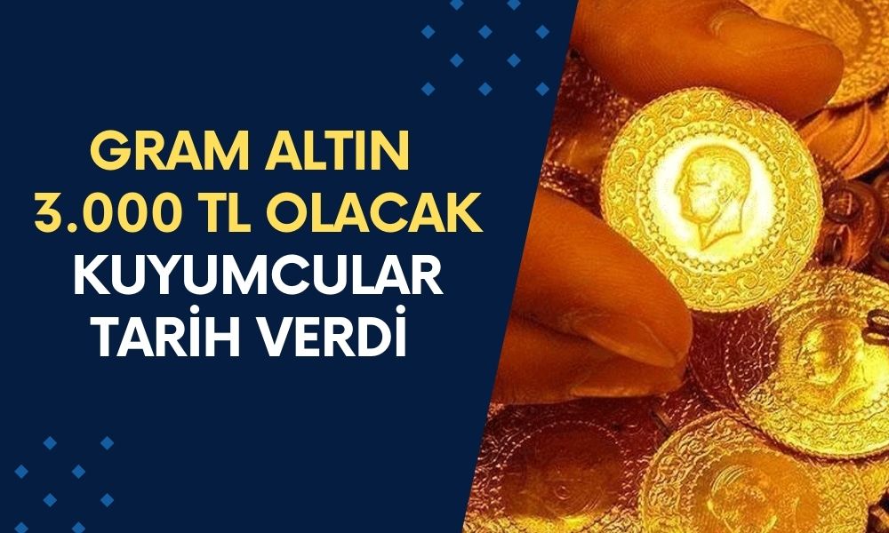 Altın Fiyatları Şaha Kalktı: Kuyumcular 3.000 TL Olacağı Tarihi Açıkladı!