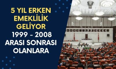 5 Yıl Erken Emeklilik Geliyor! SGK Başlangıcı 1999 - 2008 Arası Sonrası Olanlar Yaşadı...