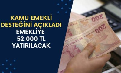 Emekliye Kamudan Rekor Destek Başladı! 15 Milyon 250 Bin Emekliye 52.000 TL Ödeme Bugün Başladı