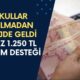 Okullar Açılmadan Müjde Geldi! Öğrencilere 4 Kez 1.250 TL Ulaşım Desteği! Başvurular Başladı!