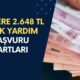 Ailelere 2.648 TL Aylık Yardım Parası: Başvuru Şartları ve Detayları Burada