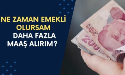 Ne Zaman Emekli Olursam Daha Fazla Maaş Alırım? Hesap Noktasına Virgülüne... İşte Cevabı