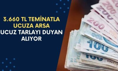 3.660 TL Teminatla Ucuza Arsa Satışı Başladı! Dev Bankadan Kelepir Ucuz Tarlayı Duyan Alıyor