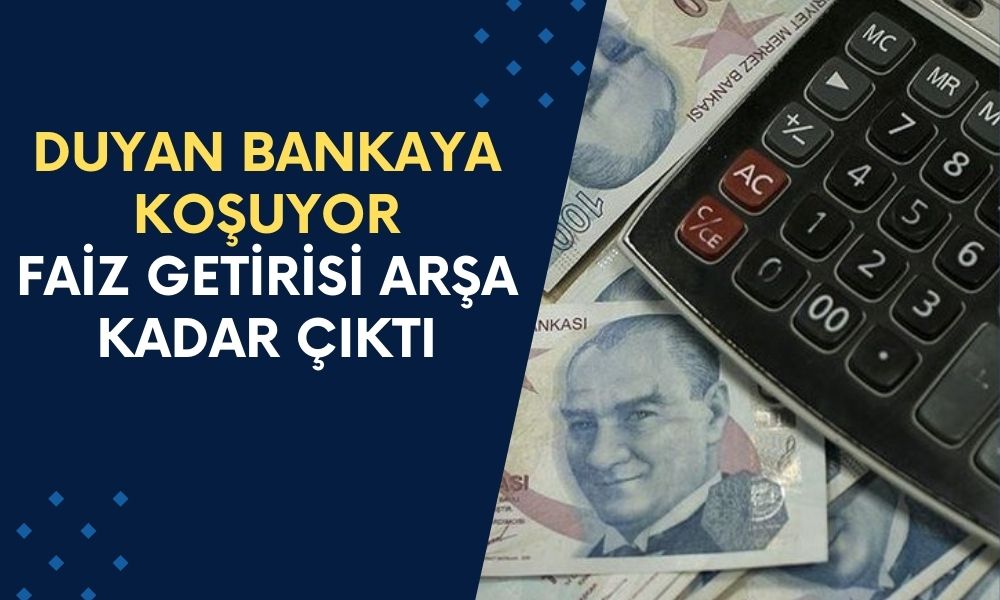 Duyan Şubeye Koşuyor! Kazanç Tavan Yaptı: Asgari Ücrettin 2 Katı Kazanacaklar: Bankadan Rekor Faiz