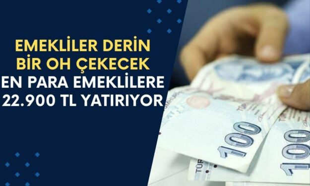 Emekliler Şimdi 'OH BE' Diyecek! Maaş Alan Emekliler Şimdi de 22.900 TL Ek Ödeme Alacak