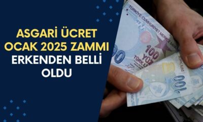 Asgari Ücret Ocak 2025 Zammı Erkenden Belli Oldu! Masadaki Rakam Açıklandı: İşte Yeni Maaşlar