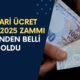 Asgari Ücret Ocak 2025 Zammı Erkenden Belli Oldu! Masadaki Rakam Açıklandı: İşte Yeni Maaşlar