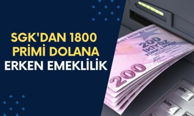 Emeklilik Hayali Kurana Sevindirici Haber Geldi! SGK'dan 1800 Primi Dolana Emeklilik Piyangosu!