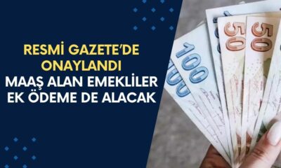 RESMİ GAZETEDE ONAY ÇIKTI! Maaş alan emeklilerin ek ödeme hesaplarına yatacak