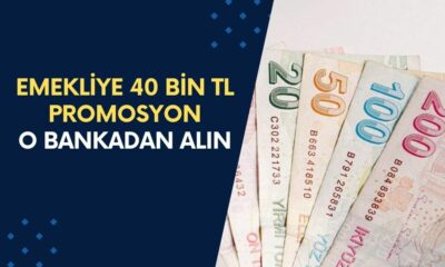 Emekliye 40 Bin TL Promosyon! O Banka Açıkladı