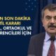 MEB’DEN SON DAKİKA TATİL KARARI! Okullar Erken Kapanacak! İlkokul, Ortaokul ve Lise Öğrencileri İçin