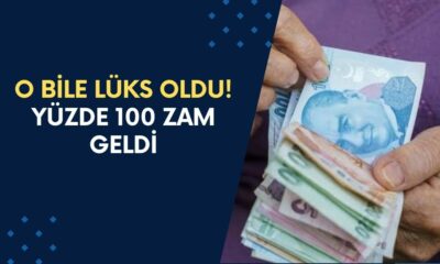 O Bile Lüks Oldu! Yüzde 100 Zam Geldi