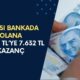 Bankada parası olan kazanacak: 30.000 TL’ye 7.632 TL getiri