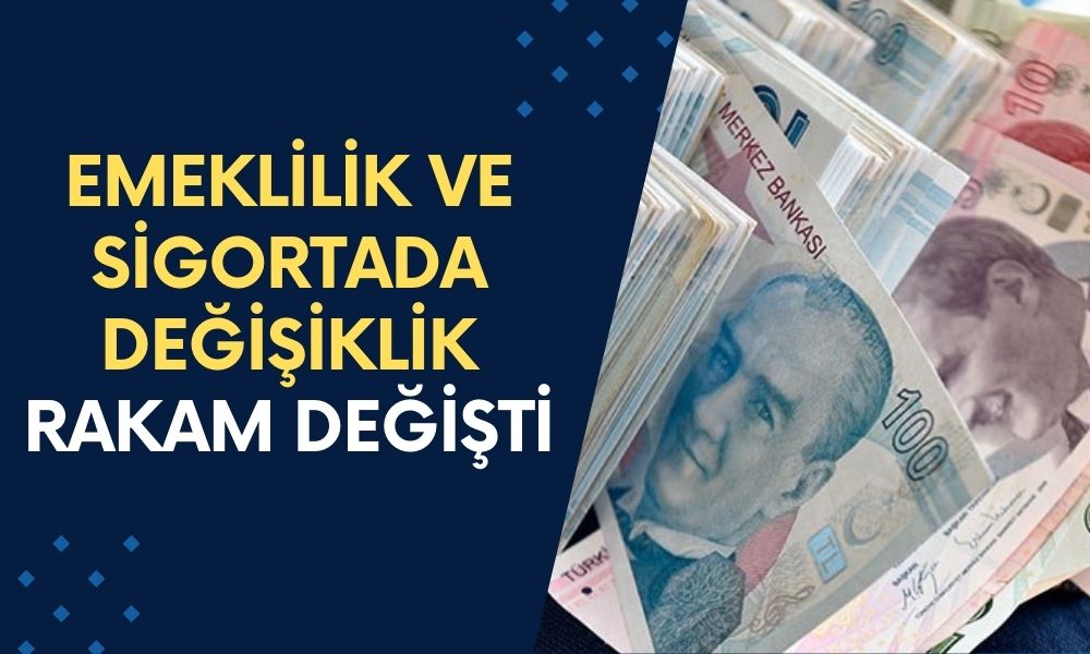 Emeklilik ve Sigortada Sistem Reğişikliği! Rakamlar Yeniden Güncellendi