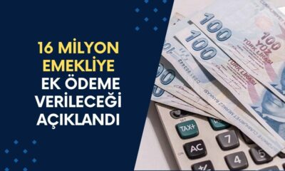 16 Milyon EMEKLİYE Ek Ödeme Verileceği Açıklandı! 31 Ağustos Son Tarih!