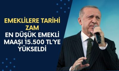 Emeklilere Tarihi Zam Müjdesi! TBMM’den 3000 TL Ek Zam Kararı! En Düşük Emekli Maaşı 15.500 TL’ye Yükseldi