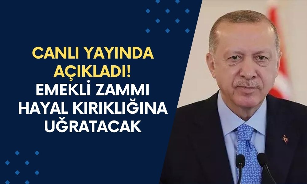 Canlı Yayında Açıkladı! Ocak 2025 Emekli Zammı Hayal Kırıklığına Uğratacak