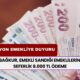 SSK, BAĞKUR, Emekli Sandığı Emeklilerine TEK SEFERE MAHSUS 8.000 TL Ödeme Yatacağı Kesin Kararla Açıklandı