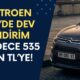 Citroen C3’de Dev İndirim! 428 Bin TL’lik İndirimle Sıfır Araç Sahibi Olma Fırsatı! Sadece 535 Bin TL’ye!