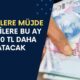 Emeklilere Müjde! 10.500 TL, 11.250 TL, 12.500 TL, 13.000 TL Maaş Alan Emeklilere Bu Ay 12.000 TL Daha Yatacak