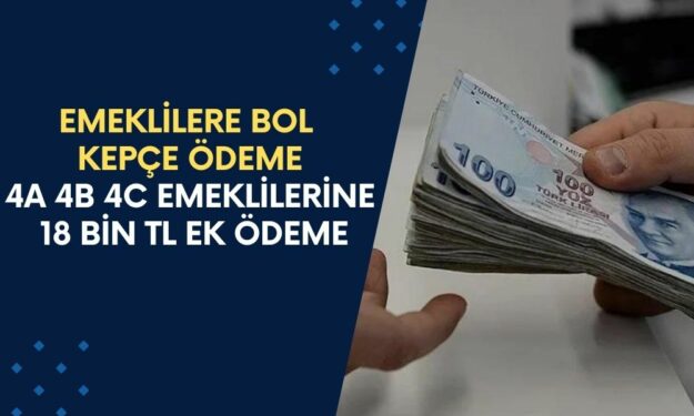 ING Bank'dan Emeklilere Bol Kepçe Ödeme! 4A 4B 4C Emeklilerine 18 Bin TL Ek Ödeme