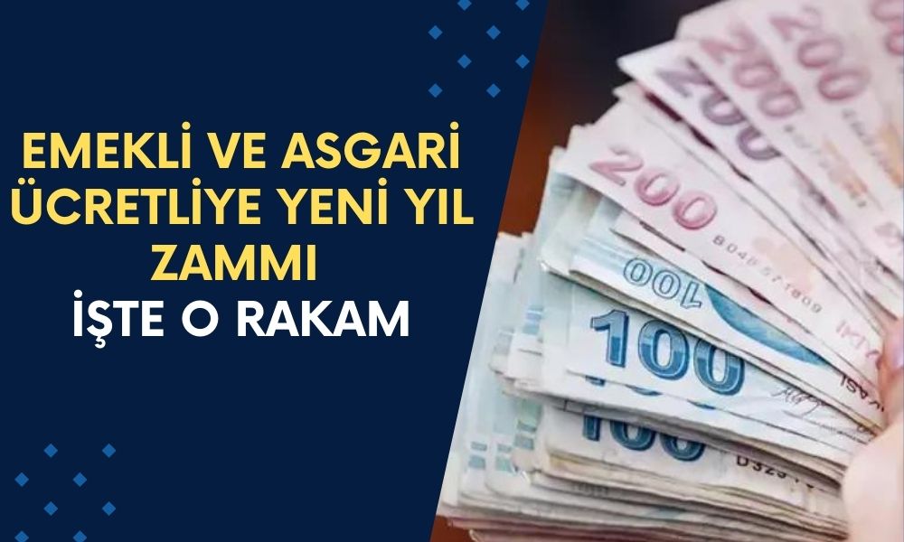 Emekli ve Asgari Ücretliye Yeni Yılda Yapılacak Zammın Ne Kadar Olacağı Sızdı? İşte O Rakam!