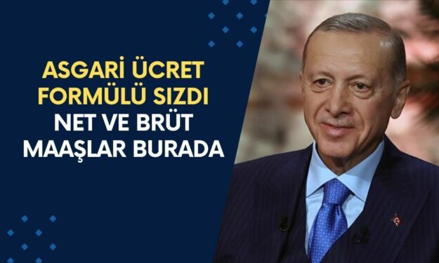 ASGARİ ÜCRET Formülü Sızdı! Ocak 2025 Net ve Brüt Maaşlar Belli Oldu